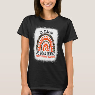 Im März tragen wir Orange Ribbon MS Warrior mehrer T-Shirt