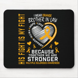 Im März tragen wir Orangen Bruder im Recht Multipl Mousepad