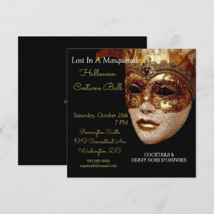 Im Maskenladen-Party "Ball Gala" Einladung