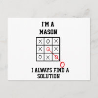 Im Mason finde ich immer eine Lösung Postkarte