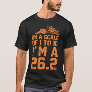 Im Maßstab 1 bis 10 Langlaufmarathon T-Shirt