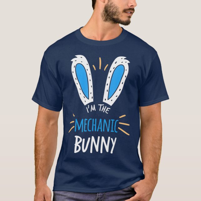 Im Mechanik Bunny Oars Boot Diesel Oster T-Shirt (Vorderseite)