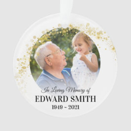 Im Memorial zur Erinnerung an benutzerdefiniertes  Ornament