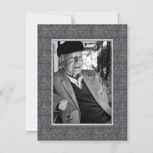 Im Memoriam Erinnerungs-Todesmitteilungs-Foto Ankündigung