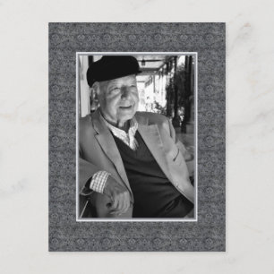 Im Memoriam Erinnerungs-Todesmitteilungs-Foto Einladung