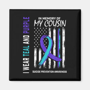 Im Memory Cousin Suizidbewusstsein Magnet