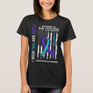 Im Memory Cousin Suizidbewusstsein T-Shirt