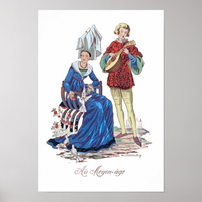 Im Mittelalter Poster (Vorne)