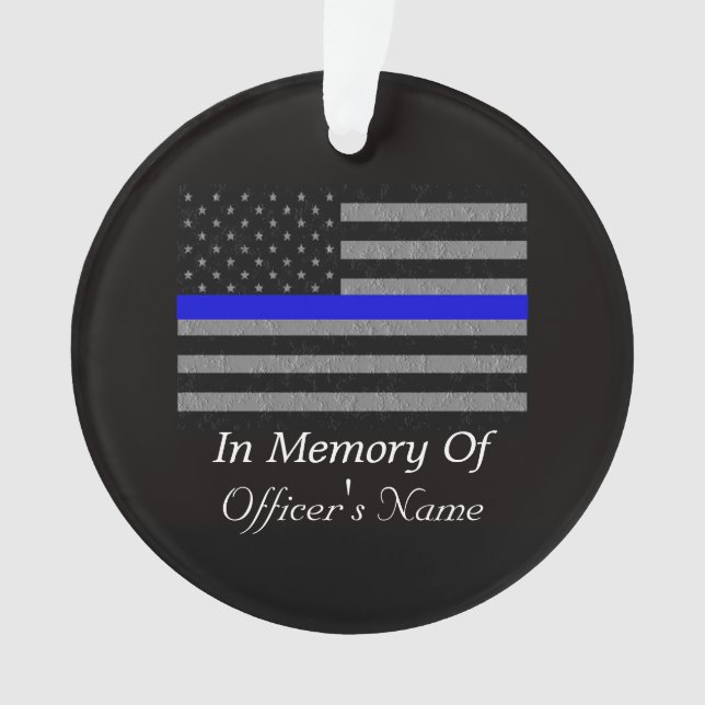 IM MITTELPUNKT DER FALLENDEN POLIZEIBEHÖRDE ORNAMENT (Vorderseite)