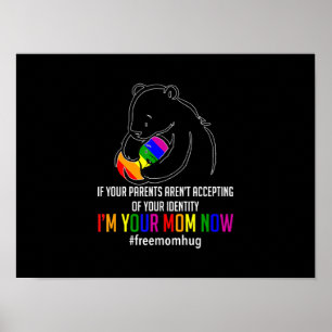 Im Moment in Ihrer Mama - LGBT-freie Hugs Support  Poster