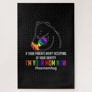 Im Moment in Ihrer Mama - LGBT-freie Hugs Support Puzzle