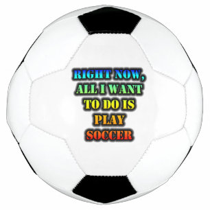 Im Moment Wollte ich nur Fußball zu spielen
