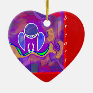 IM Morgen-Brust/freie Verzierung Keramikornament