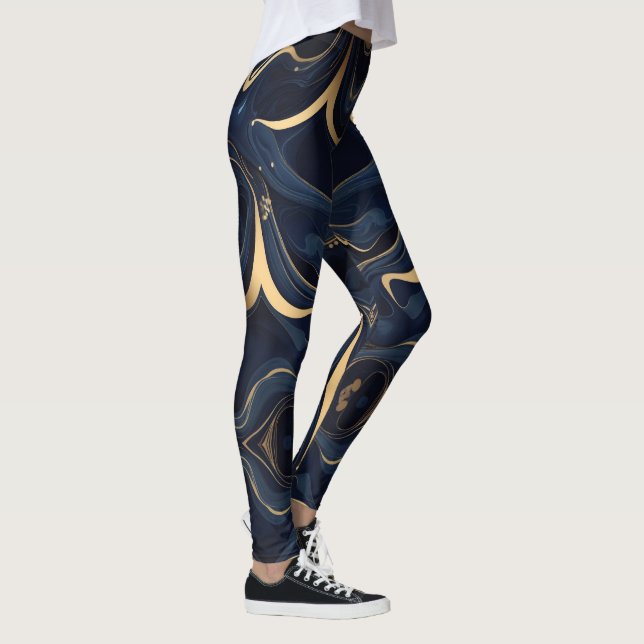 Im Nachhinein trifft sich Freude mit Moderne Leggings (Rechts)
