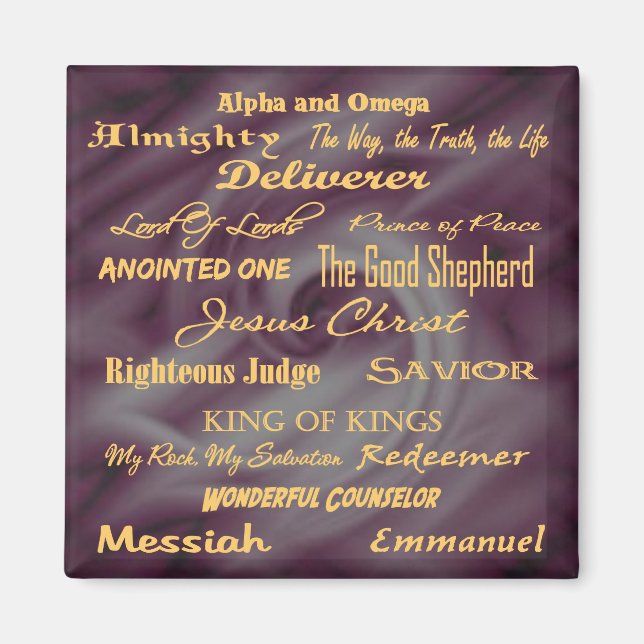 im Namen Jesu... Magnet (Vorne)