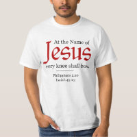 Im Namen Jesu wird sich jedes Knie beugen -