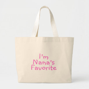 Im Nanas Liebling Jumbo Stoffbeutel