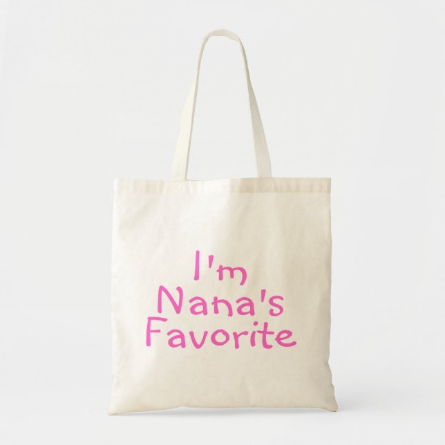 Im Nanas Liebling Tragetasche (Vorne)
