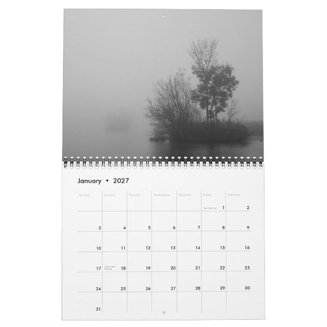 Im Nebel 2015 Kalender (Jan 2027)
