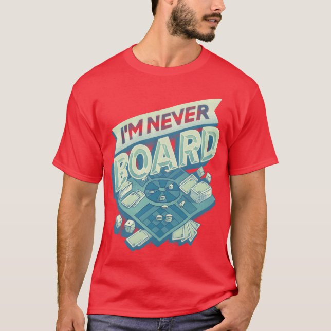 Im Never Board 80er Mädchen T-Shirt (Vorderseite)