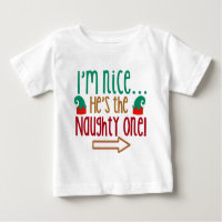Im Nice Hes Naughty Elf Hat