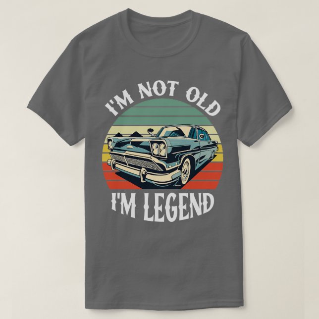 im nicht old im legendär T-Shirt (Design vorne)
