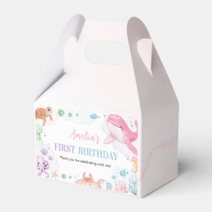 Im Niedlichen Ozean zum Geburtstag Geschenkschachtel