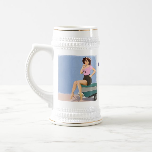 Im Norden Car Show-Trophäen Bierglas (Links)