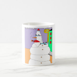 Im Norden Schneemann Kaffeetasse