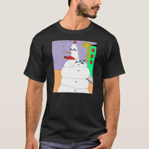 Im Norden Schneemann T-Shirt