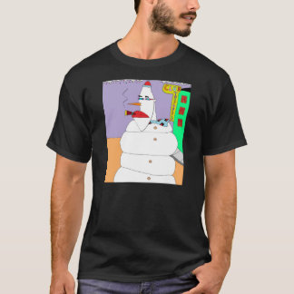 Im Norden Schneemann T-Shirt