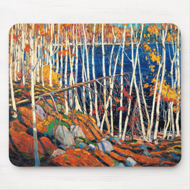 Im Northland, Kunst von Tom Thomson, Mousepad (Vorne)