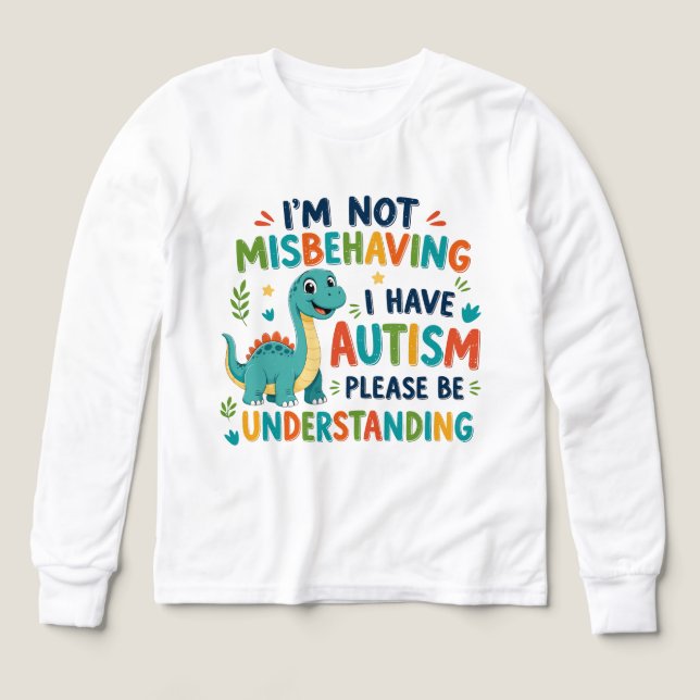 I'm not misbehaving I have autism (Design Vorderseite)
