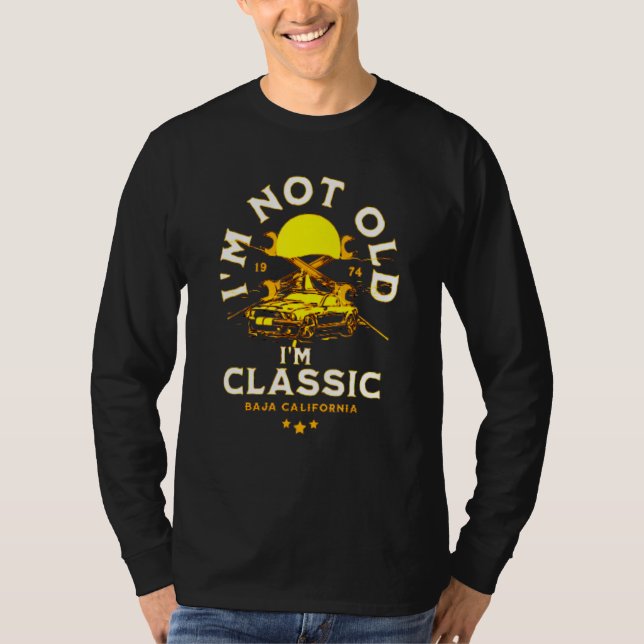 I'm Not Old I'm Classic Funny Car Graphic - Mens & T-Shirt (Vorderseite)