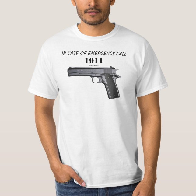 IM NOTFALL ANRUF 1911 T-Shirt (Vorderseite)