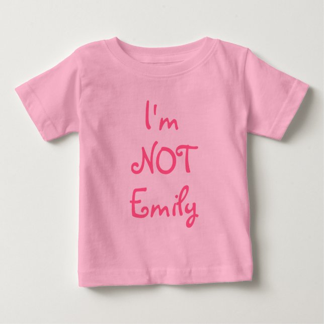 I'm NOTHere Baby T-shirt (Vorderseite)