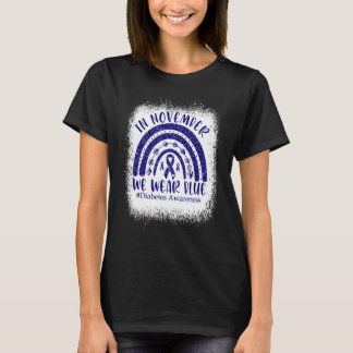 Im November tragen wir blau Twinkle Rainbow .co T-Shirt