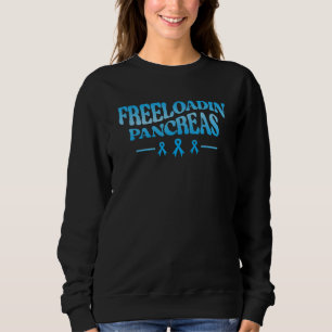Im November tragen wir blauen Diabetiker T1d T2d D Sweatshirt