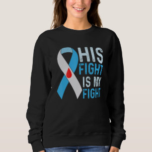 Im November tragen wir blauen Diabetiker T1d T2d D Sweatshirt
