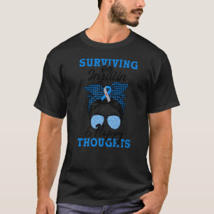 Im November tragen wir blauen Diabetiker T1d T2d D T-Shirt
