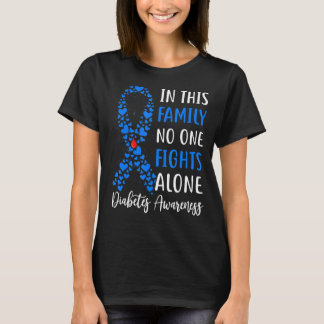 Im November tragen wir blauen Diabetiker T1d T2d D T-Shirt