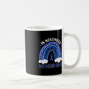 Im November tragen wir Blauleopard-Rainbow-Diabete Kaffeetasse