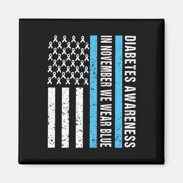 Im November tragen wir Blue Me Magnet (Vorne)