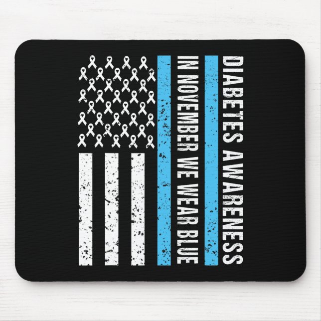 Im November tragen wir Blue Me Mousepad (Vorne)