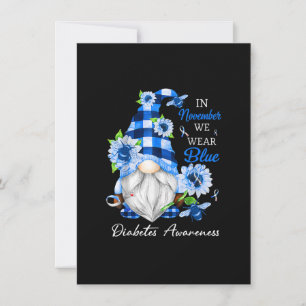 Im November tragen wir das Bewusstsein für den bla Einladung