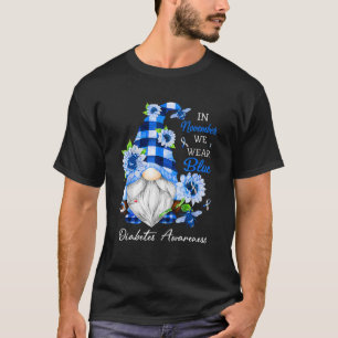 Im November tragen wir das Bewusstsein für den bla T-Shirt