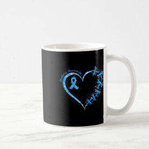 Im November tragen wir das Bewusstsein für die Bla Kaffeetasse