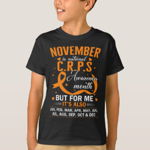 Im November tragen wir das Bewusstsein für Orange T-Shirt
