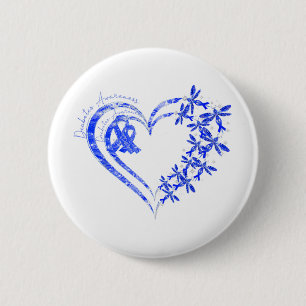 Im November tragen wir den Dragon "Blaues Diabetes Button