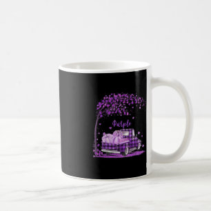 Im November tragen wir lila Bauchspeicheldrüsenkre Kaffeetasse